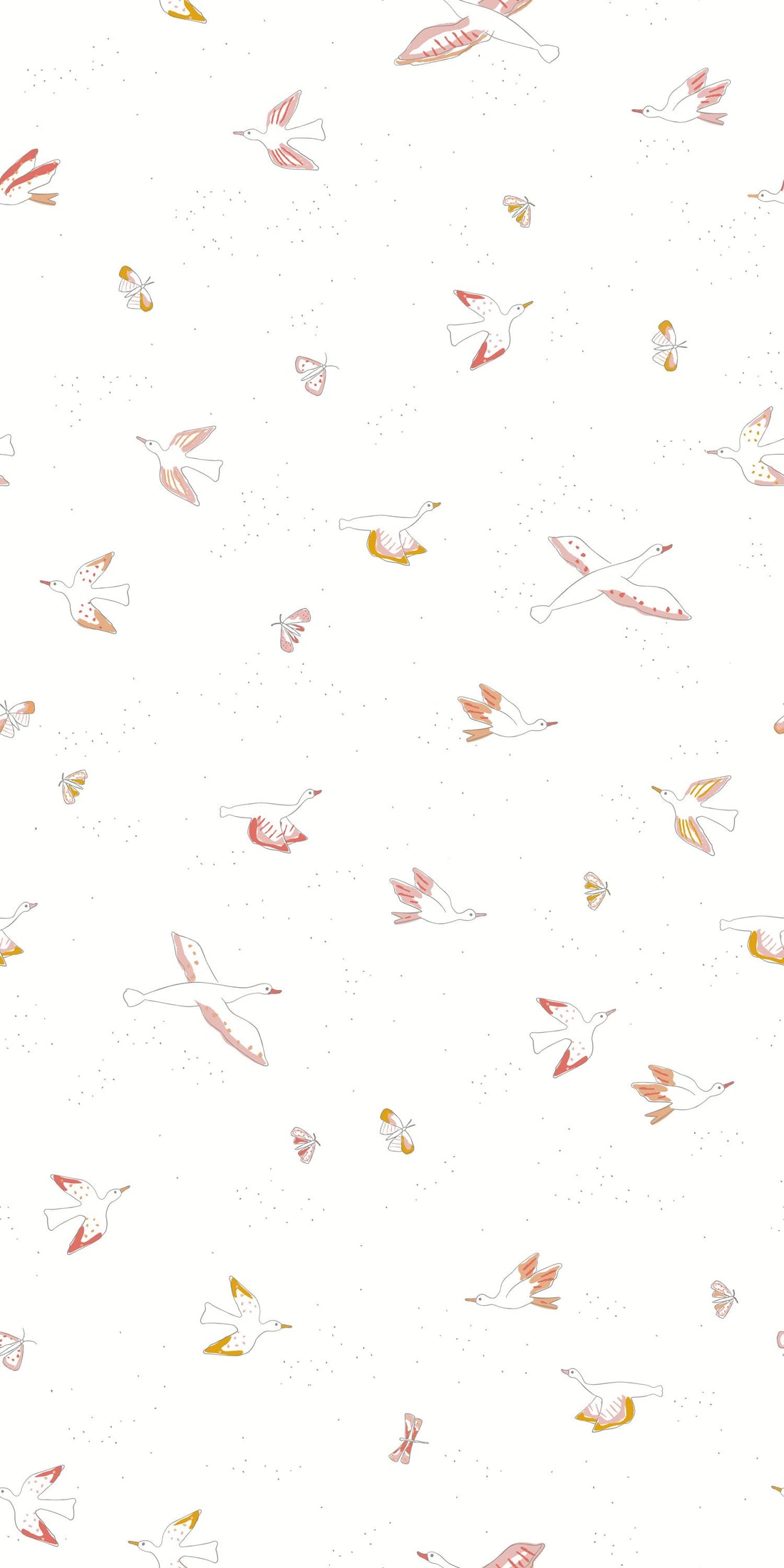 Chasing Paper Birds of a Feather Wallpaper.