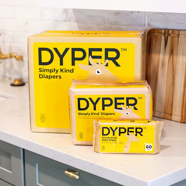Dyper Disposable Diaper Delivery - $99.00+.