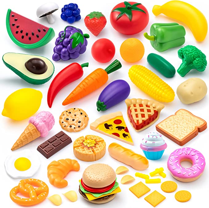 Kids store toy food