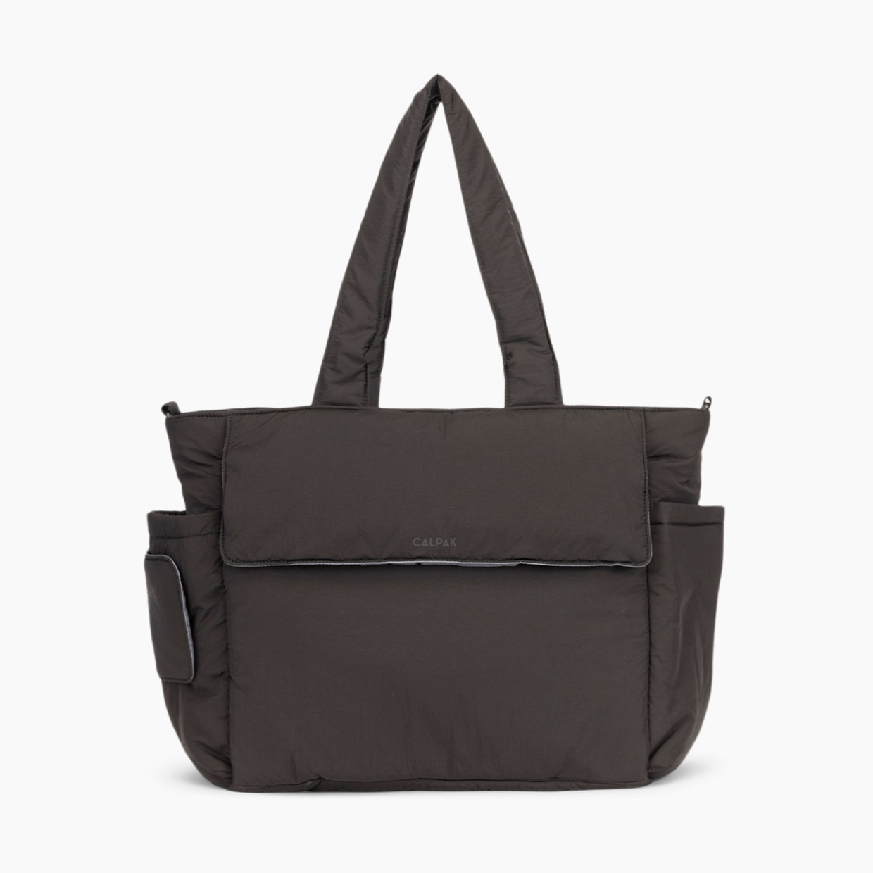 CALPAK Diaper Tote Bag With Laptop Sleeve - Black.