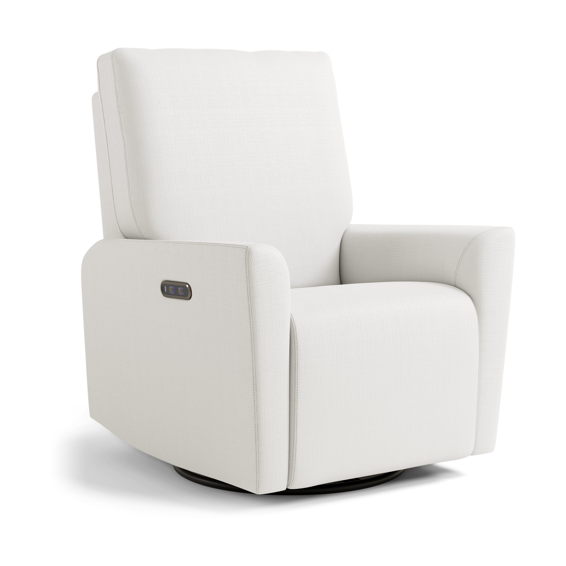 Storkcraft Santorini Deluxe Power Recliner Swivel Glider.