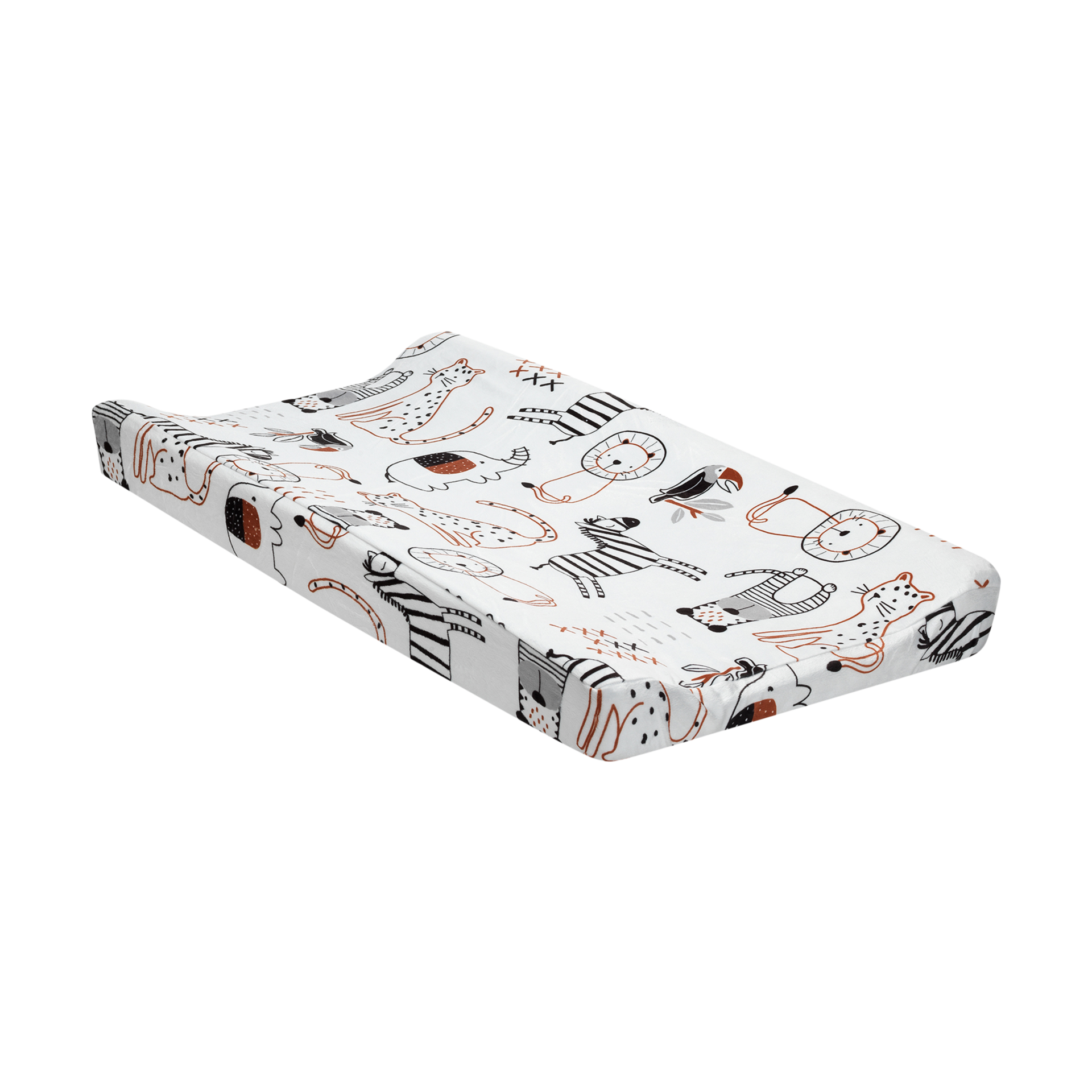 Lambs & Ivy Changing Pad Cover Patchwork Jungle Babylist Shop