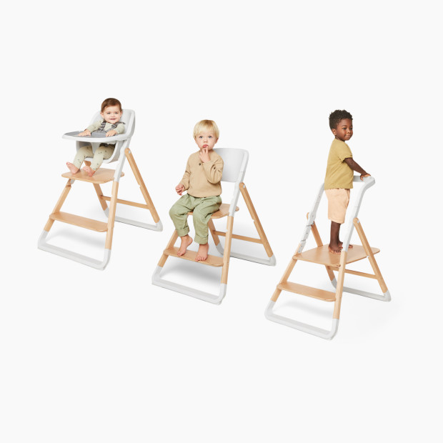 Ergobaby 3-in-1 Evolve High Chair - Natural Wood.