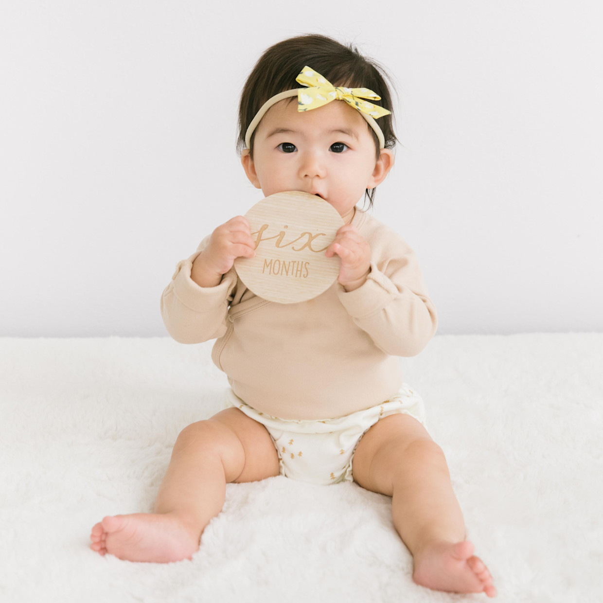 Pearhead Wooden Milestone Props - Round.