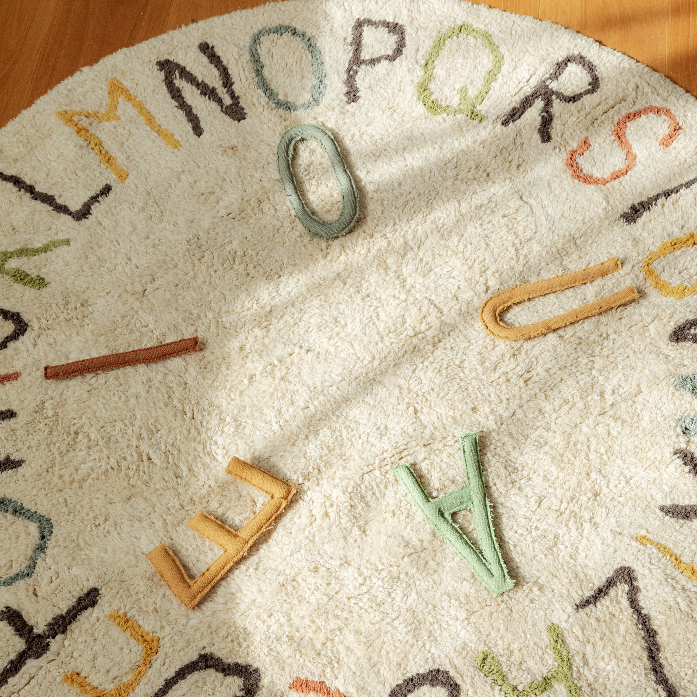 Lorena Canals ABC Washable Play Rug.