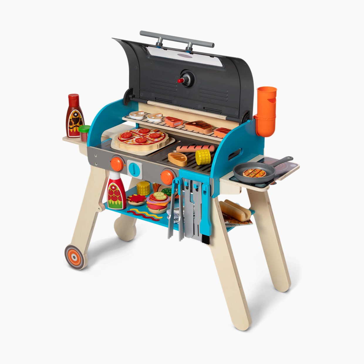 Melissa & Doug Deluxe Grill & Pizza Oven Playset.