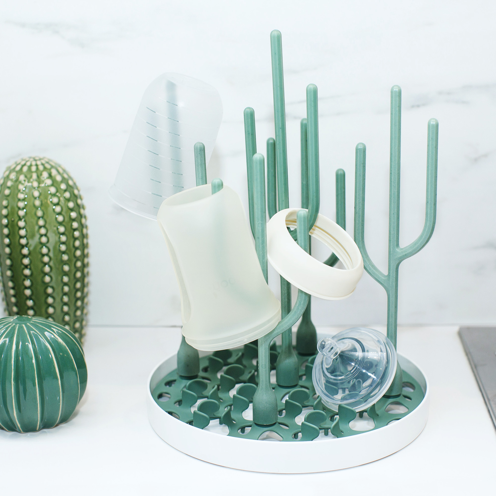 Boon NURSH Silicone Pouch Bottles - Gray, 8 Oz.