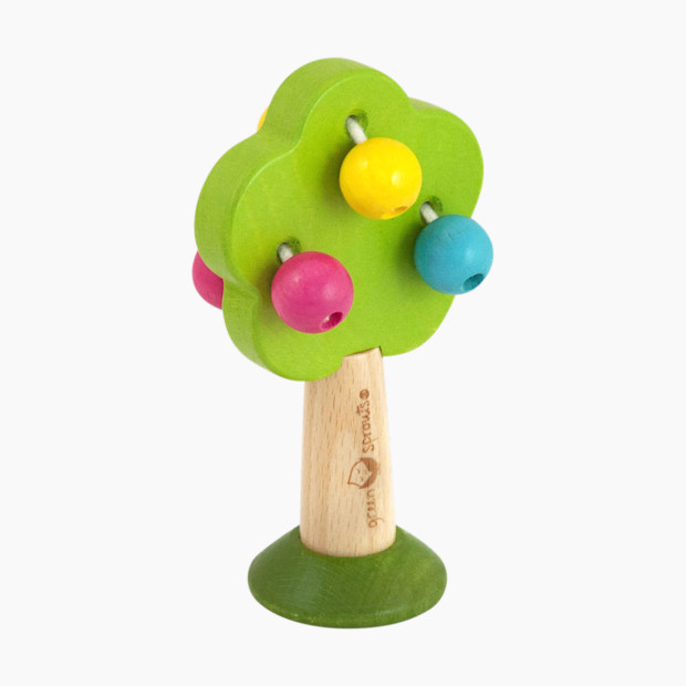 GREEN SPROUTS Sustainable Wood Rattle - Tree.