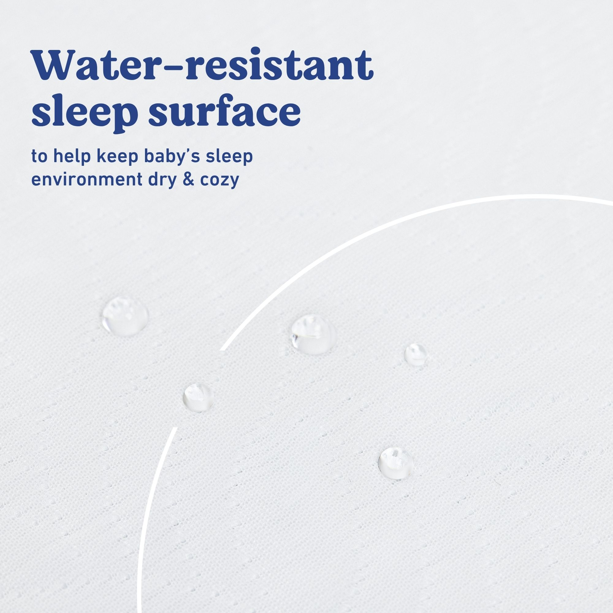 Graco Essentials 6-Inch Water-Resistant Dual-Sided Crib & Toddler Mattress.