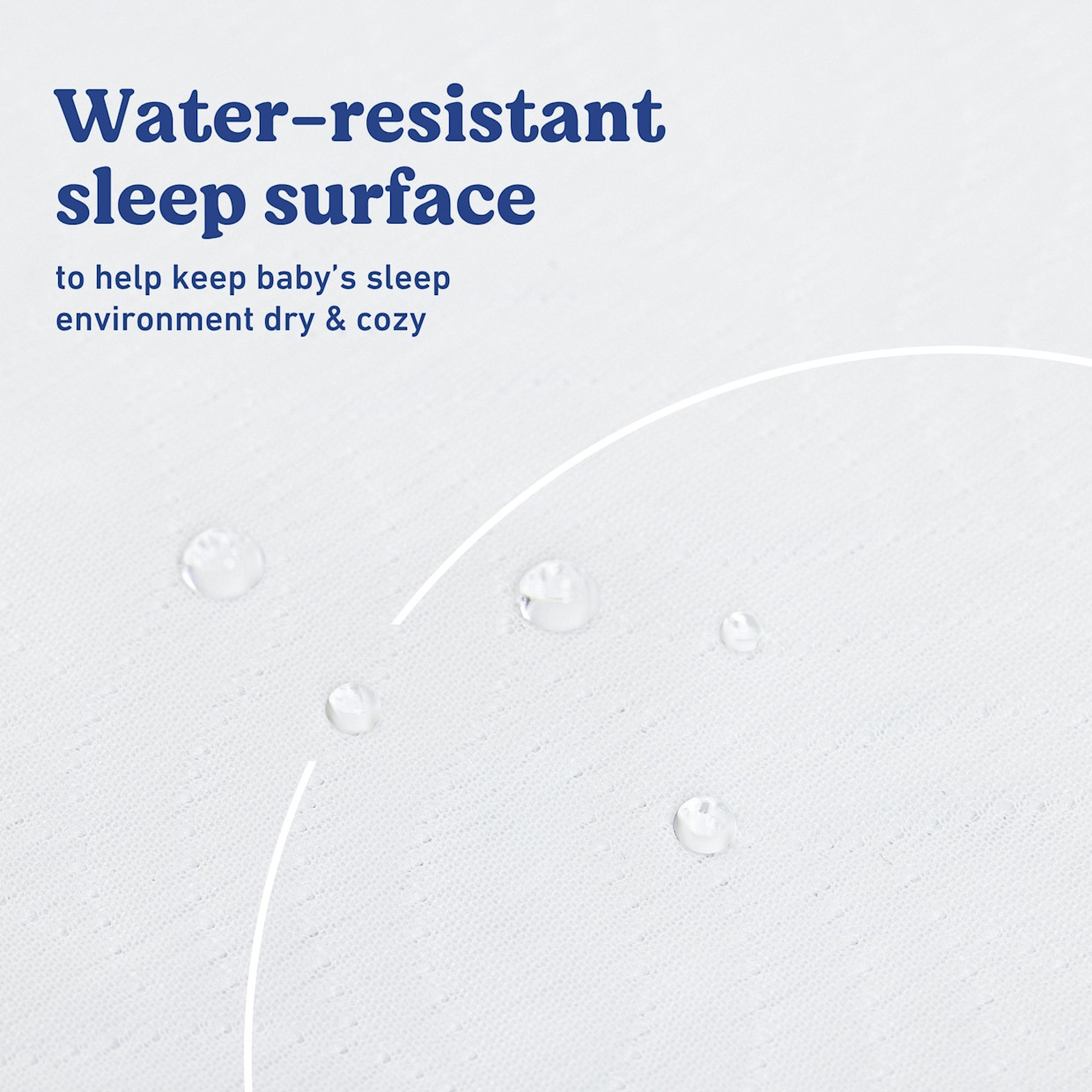 Graco Essentials 6-Inch Water-Resistant Dual-Sided Crib & Toddler Mattress.