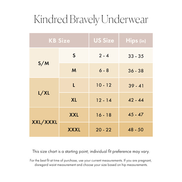 Kindred Bravely Bamboo Viscose Maternity Hipster Panties (2 Pack).