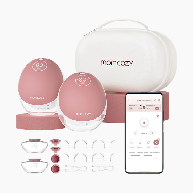 Momcozy M9 Wearable Electric Breast Pump with Smart App - Double.