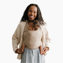 Taupe - Solly Baby Brown Baby Wrap