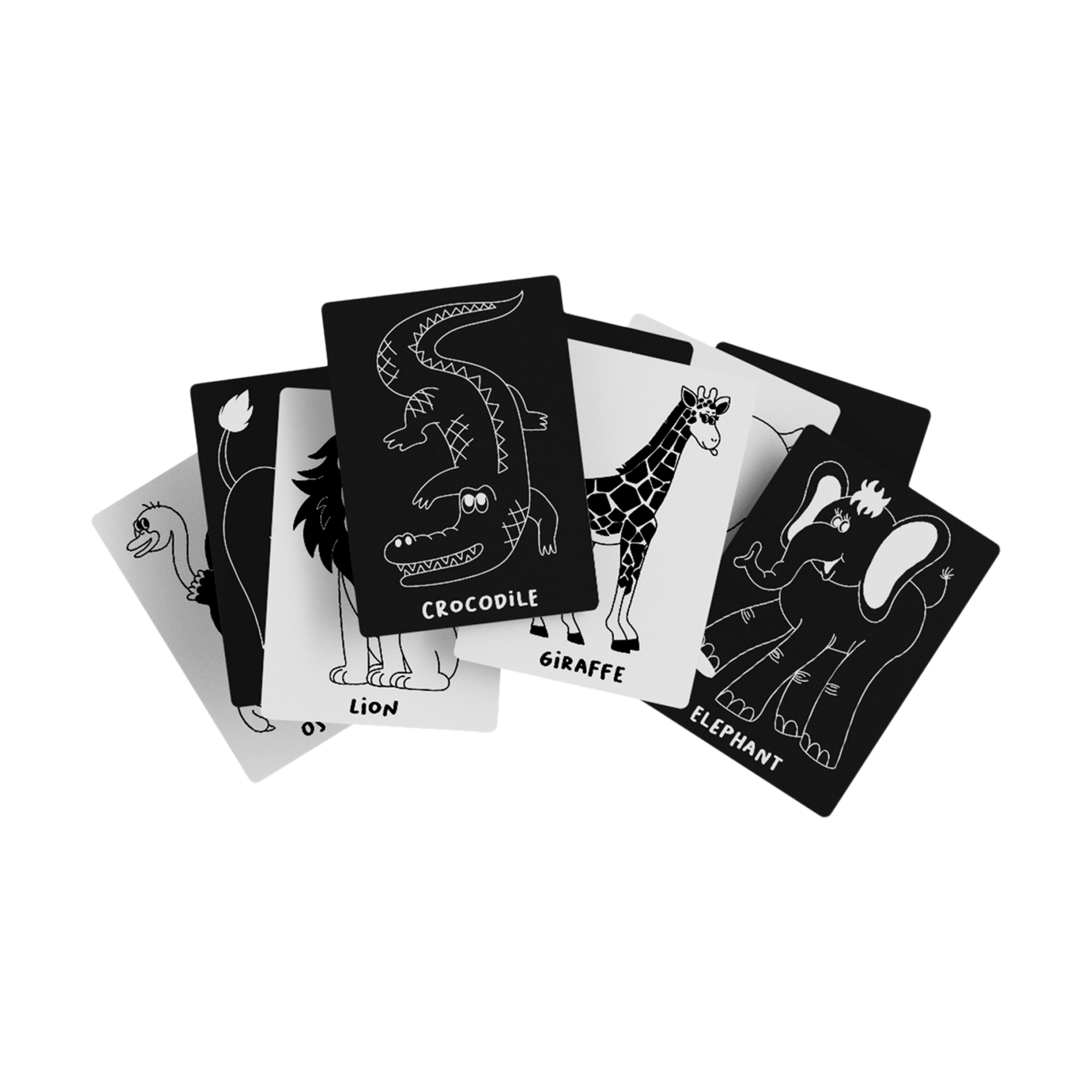 Lalo Art Cards - Safari Animals - $11.99.