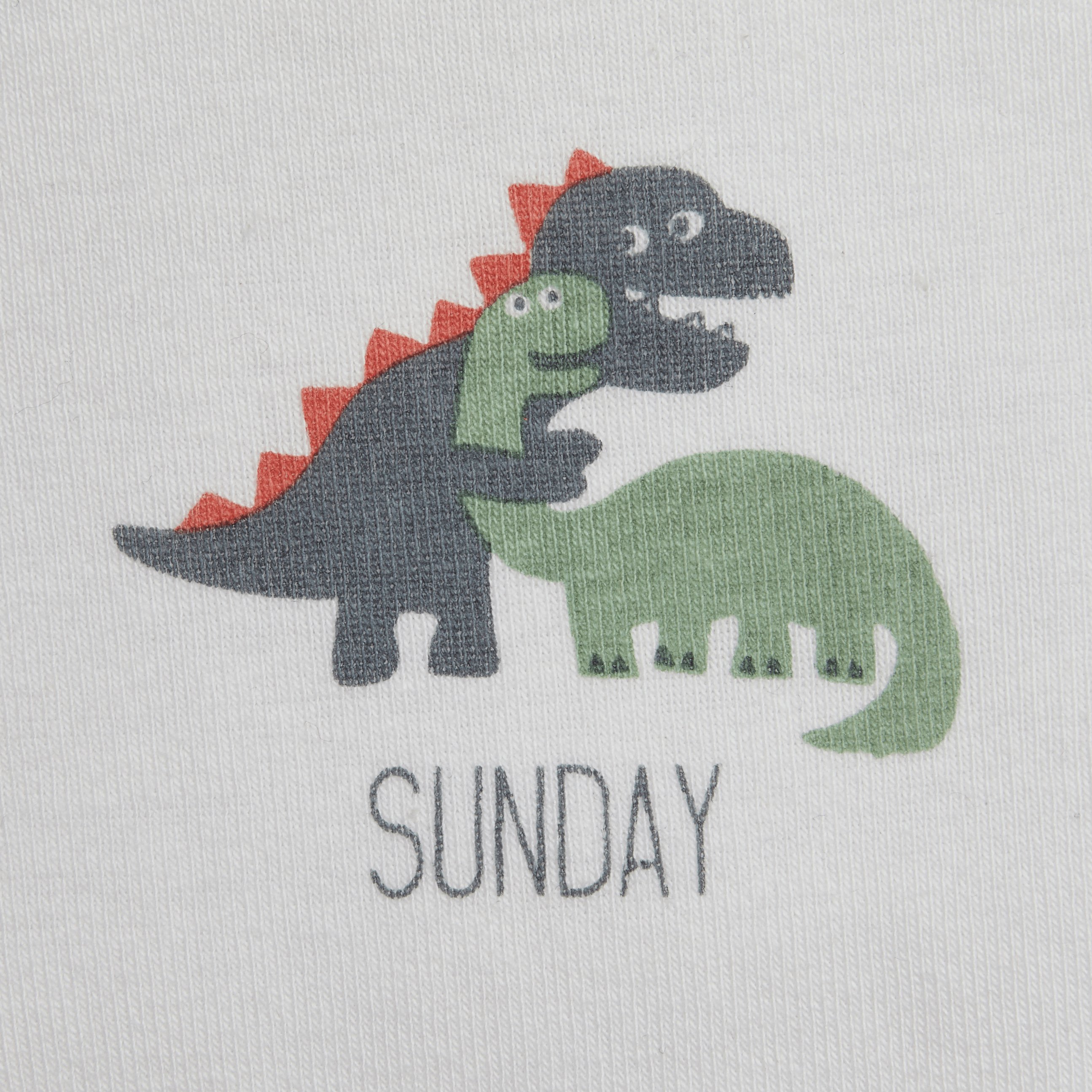 Small Story Days Of The Week (7 Pack) - Dino Days, 0-3 M.