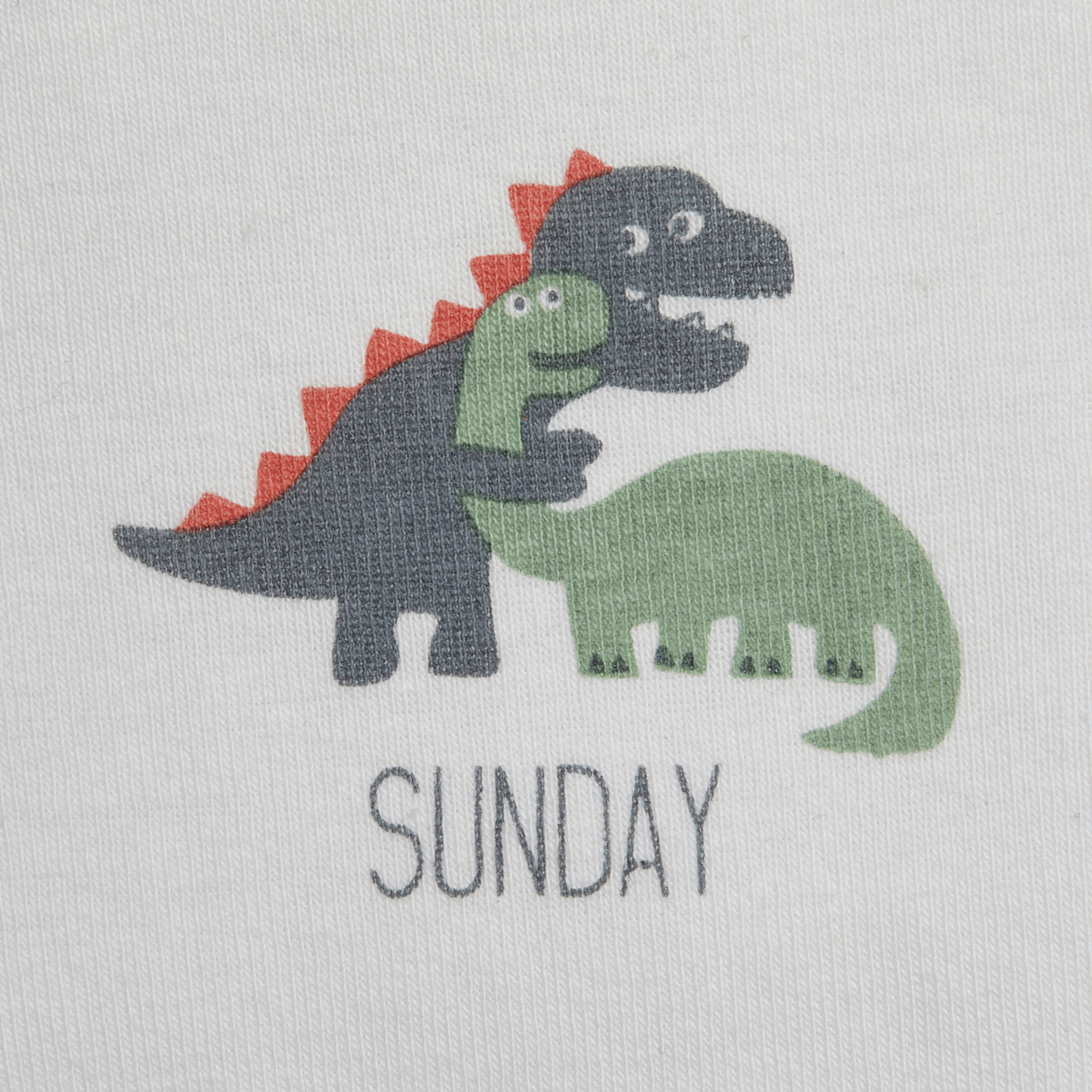 Small Story Days Of The Week (7 Pack) - Dino Days, 0-3 M.