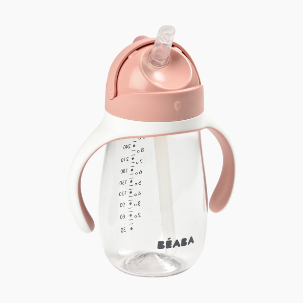 Beaba Straw Sippy Cup - Rose.