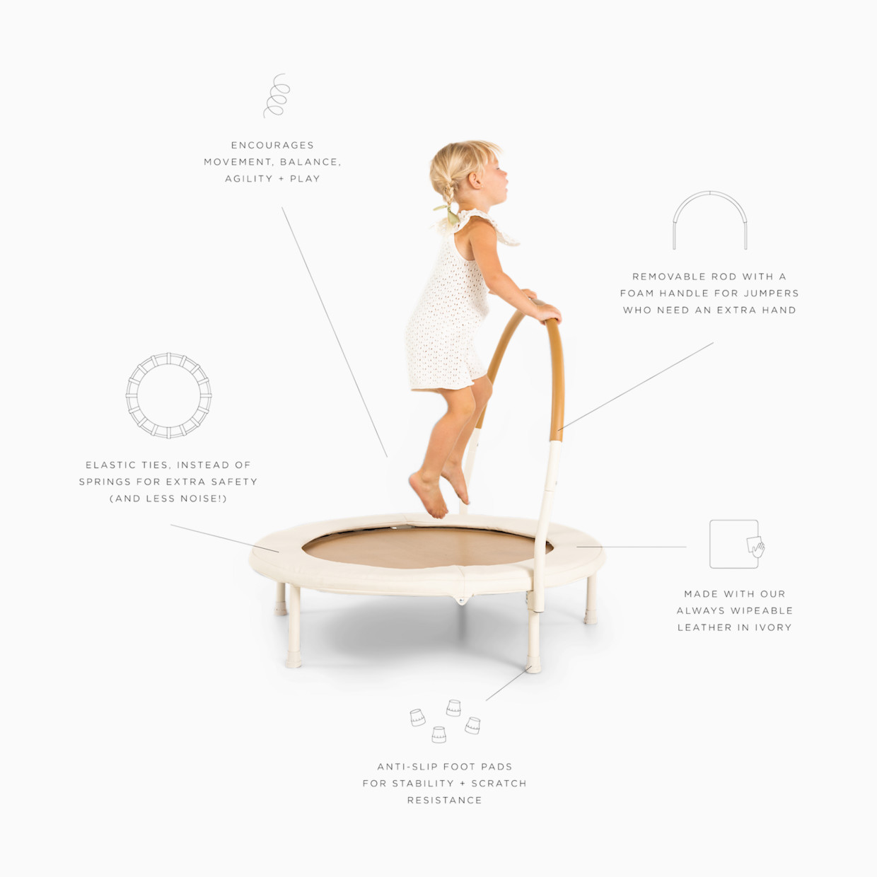 Gathre Trampoline - Camel.