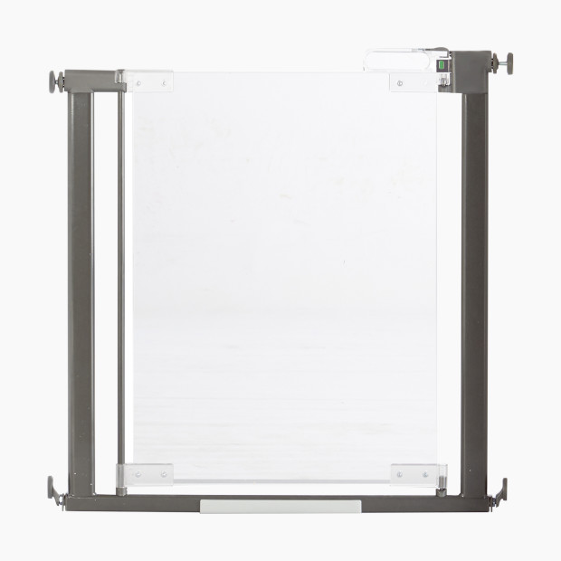 Qdos Crystal Clear Acrylic Gate - Pressure Mount - Slate.