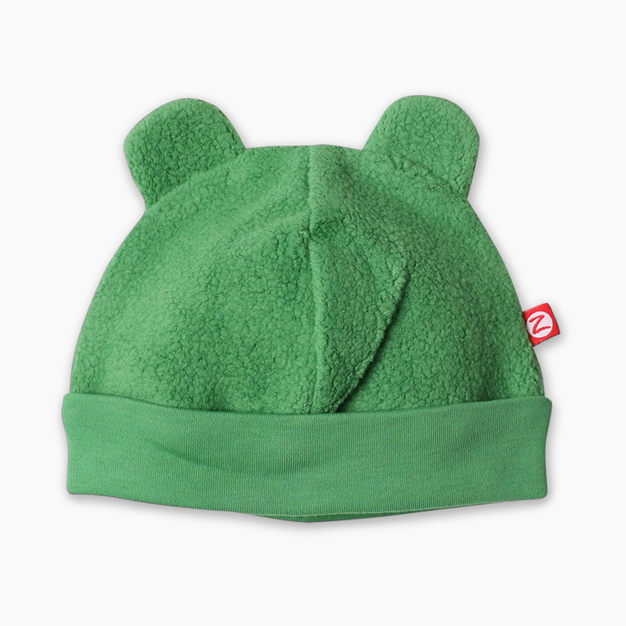 Zutano Cozie Fleece Hat - Apple, 3-6 M.