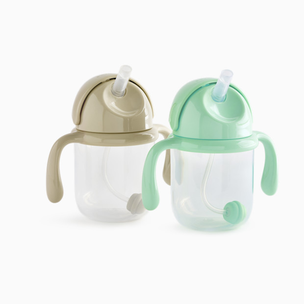 Sprucely Weighted Straw Sippy Cup (2 Pack).
