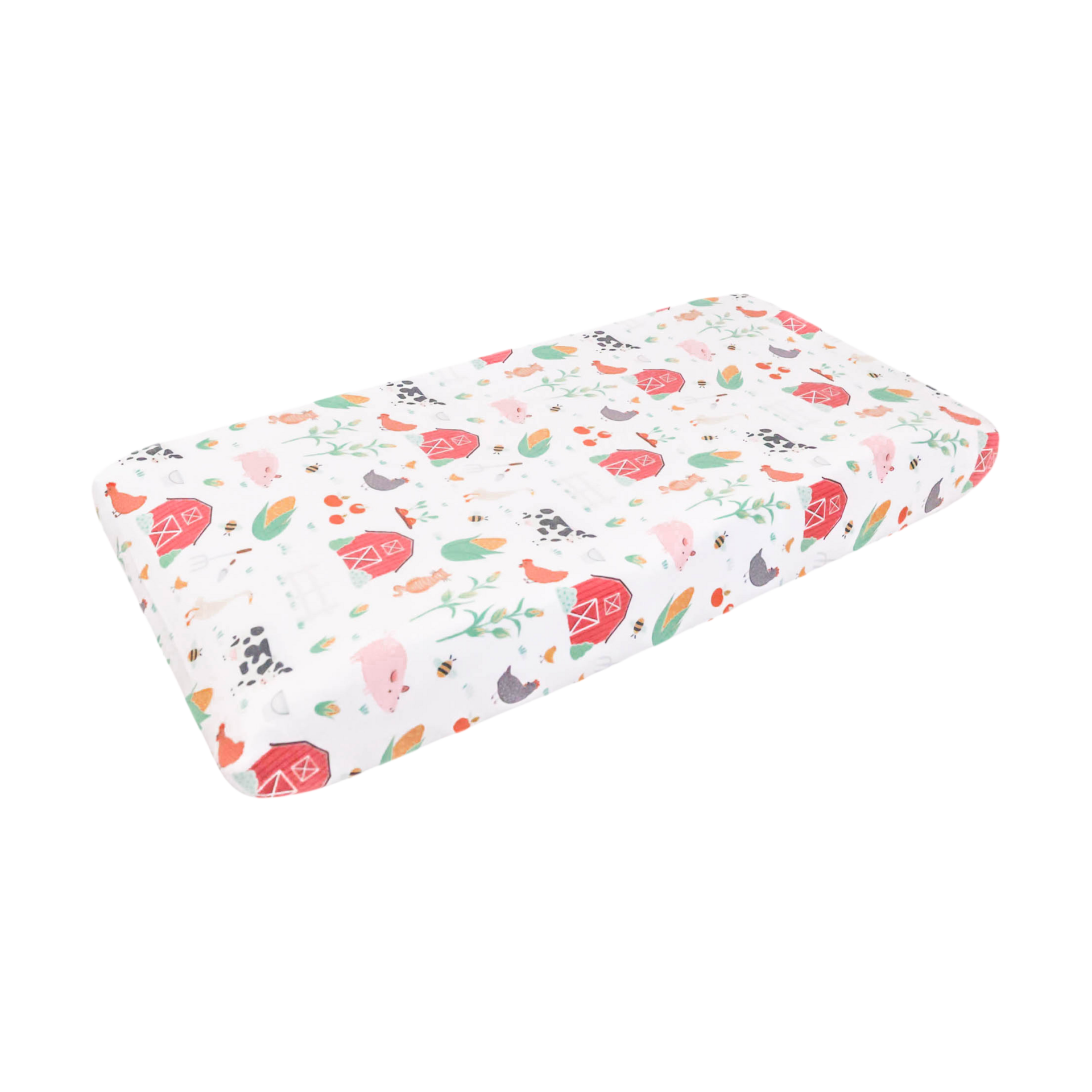 Copper Pearl Printed Premium Knit Diaper Changing Pad Cover Farmstead