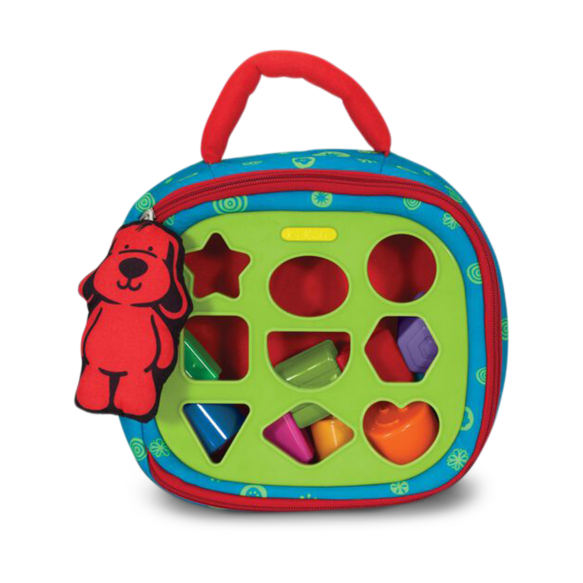 Melissa & Doug Take-Along Shape Sorter Baby and Toddler Toy.