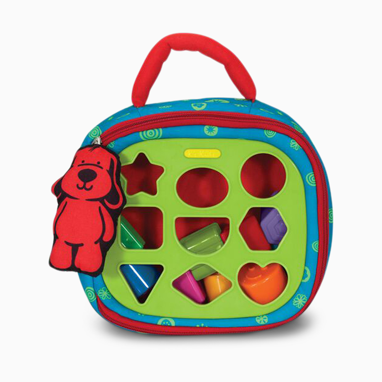 Melissa & Doug Take-Along Shape Sorter Baby and Toddler Toy.