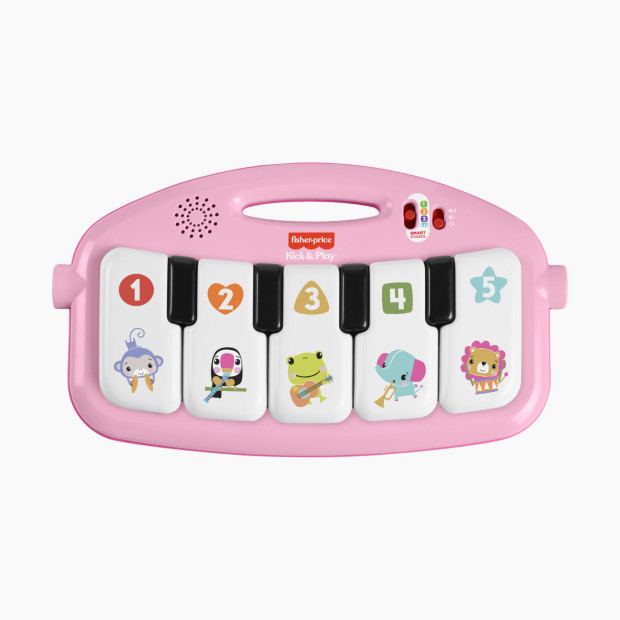 Fisher-Price Deluxe Kick & Play Piano Gym - Pink.