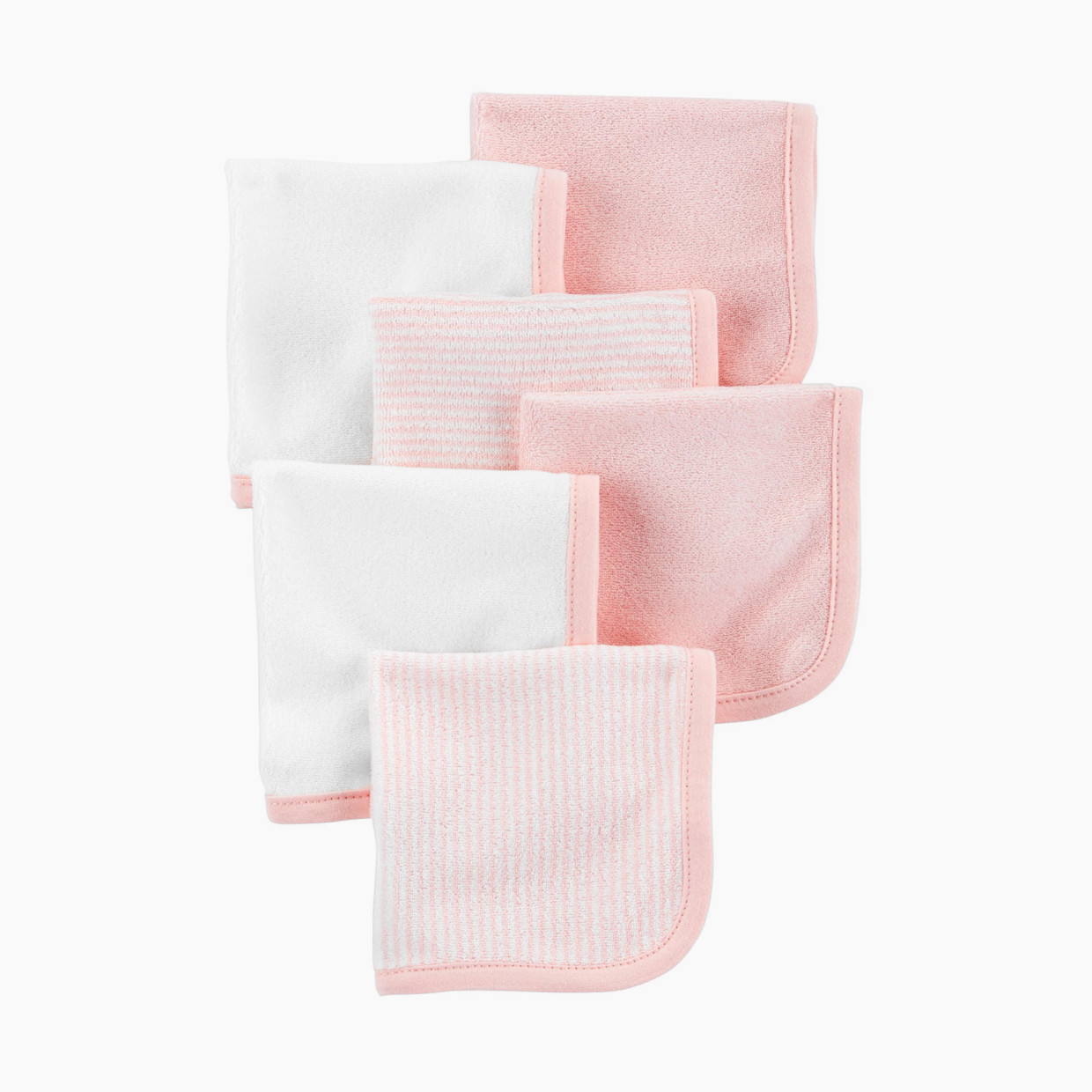 Carter's Wash Cloth (6 Pack) - Pink.