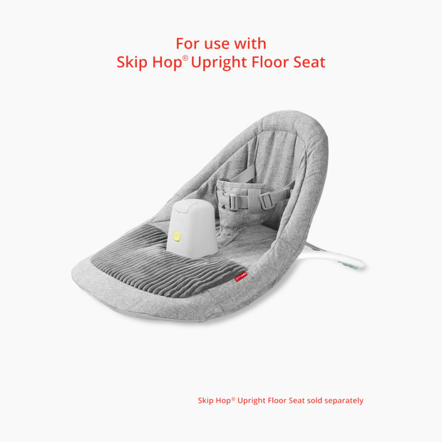 Skip Hop Silver Lining Cloud Upright Floor Seat Tray - White.