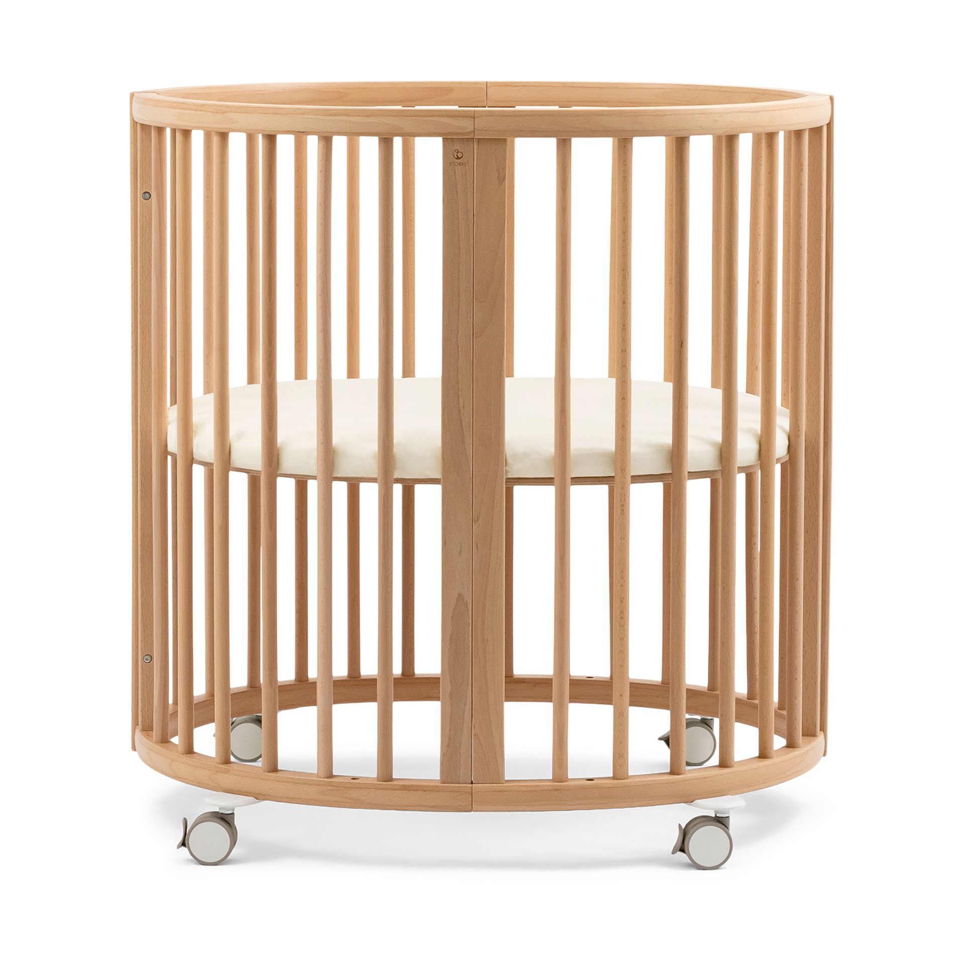 Stokke Sleepi Mini Fitted Sheet - Birch Beige.