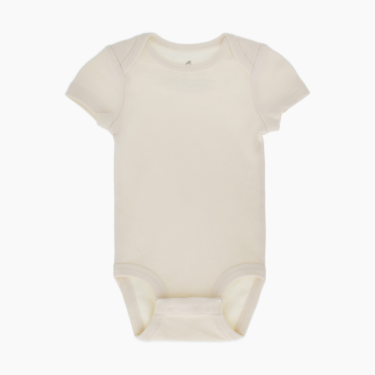 Snugabye Baby Organic Bodysuit - Eggnog, 3-6 M.