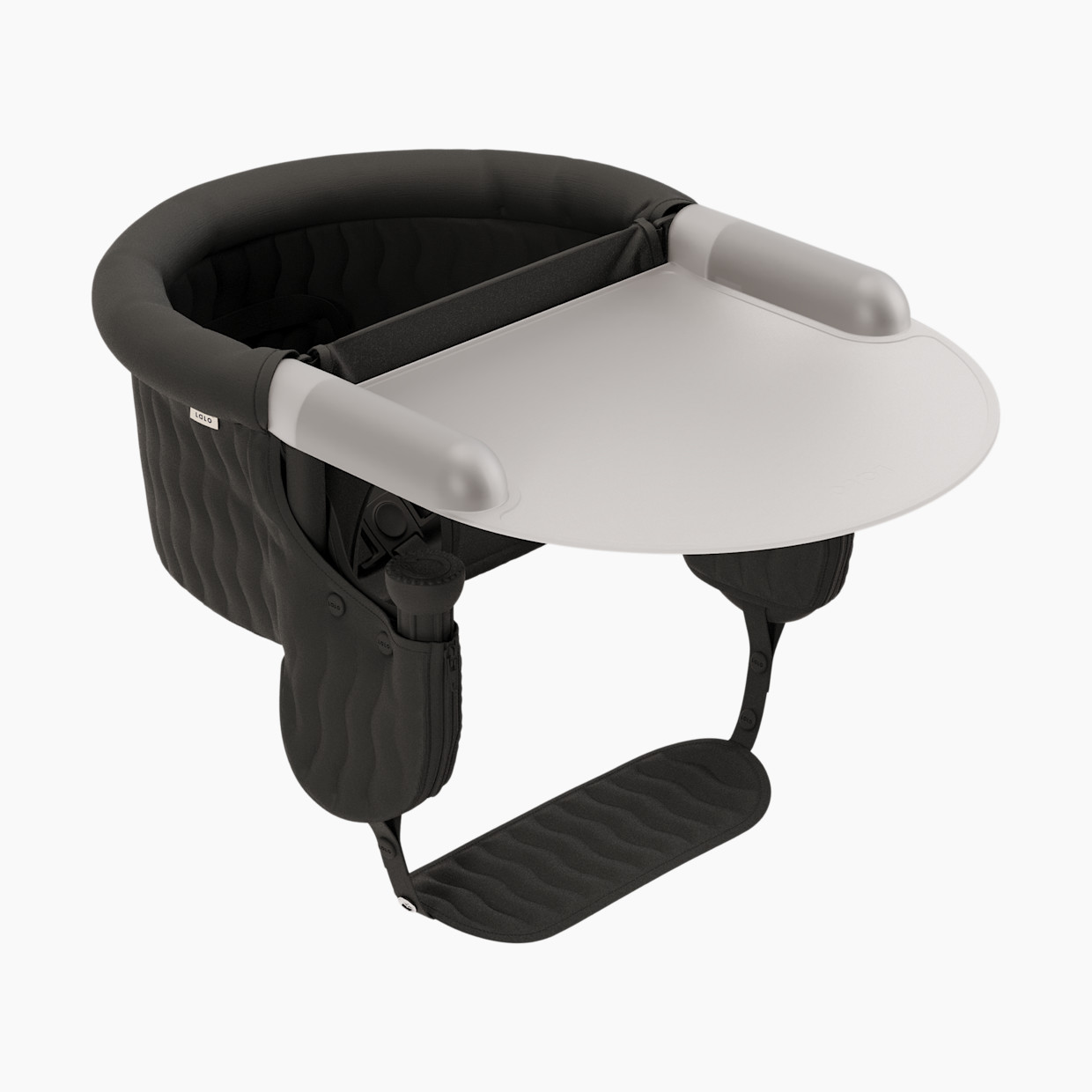 Lalo Hook-On High Chair - Licorice.