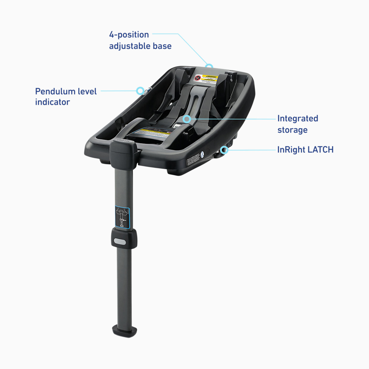 Graco SnugRide SnugLock Infant Car Seat Base ft. Load Leg Technology - Black.