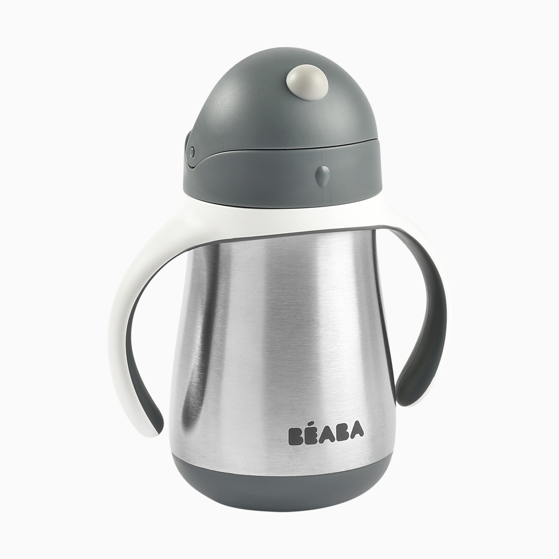 Beaba Stainless Steel Straw Sippy Cup - Sage | Babylist Shop