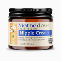 Motherlove Nipple Cream (1 oz) Organic Lanolin-Free Nipple Cream for Breastfeeding—Benefits Nursing & Pumping Moms