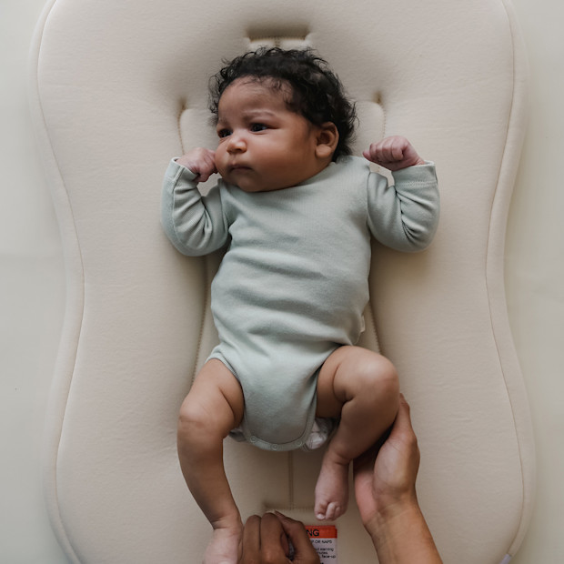 Snuggle Me Organic Infant Lounger Curve.