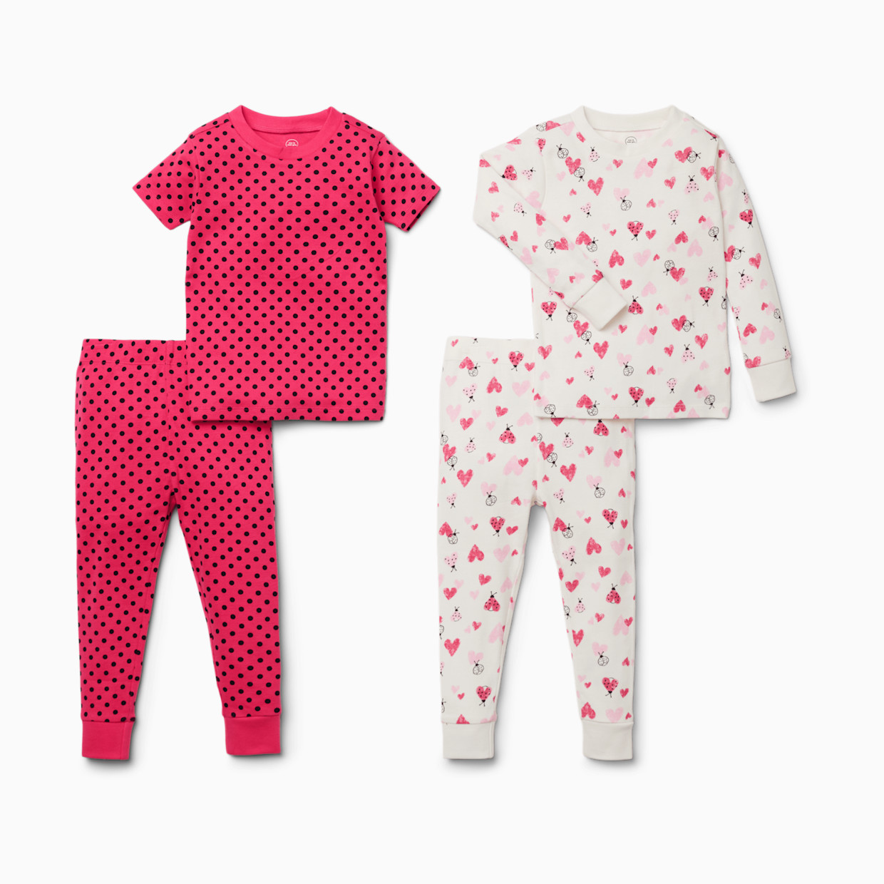 Small Story Pajamas Set 2 Pack - Little Ladybug, 12 M.