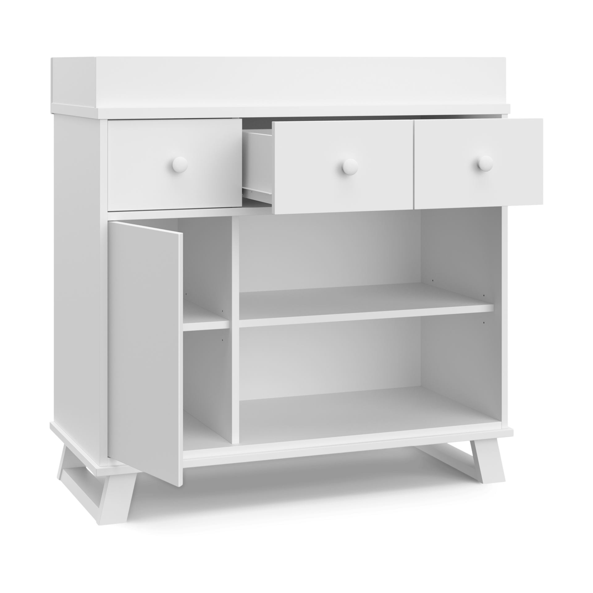 Storkcraft Modern Nursery Changing Table Dresser.