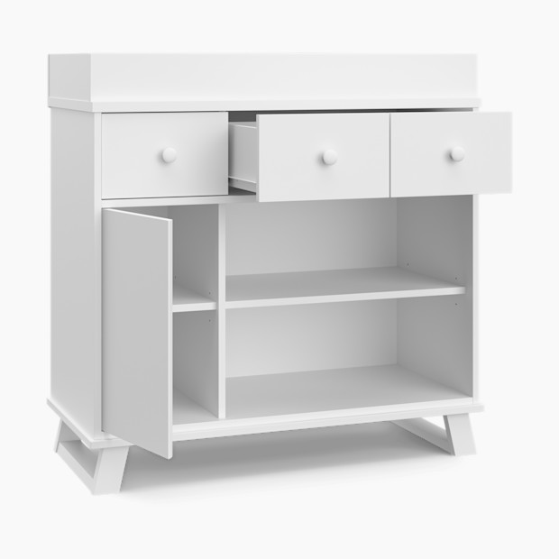 Storkcraft Modern Nursery Changing Table Dresser.