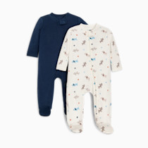 Thumbnail of Playful Puppy & Solid Navy