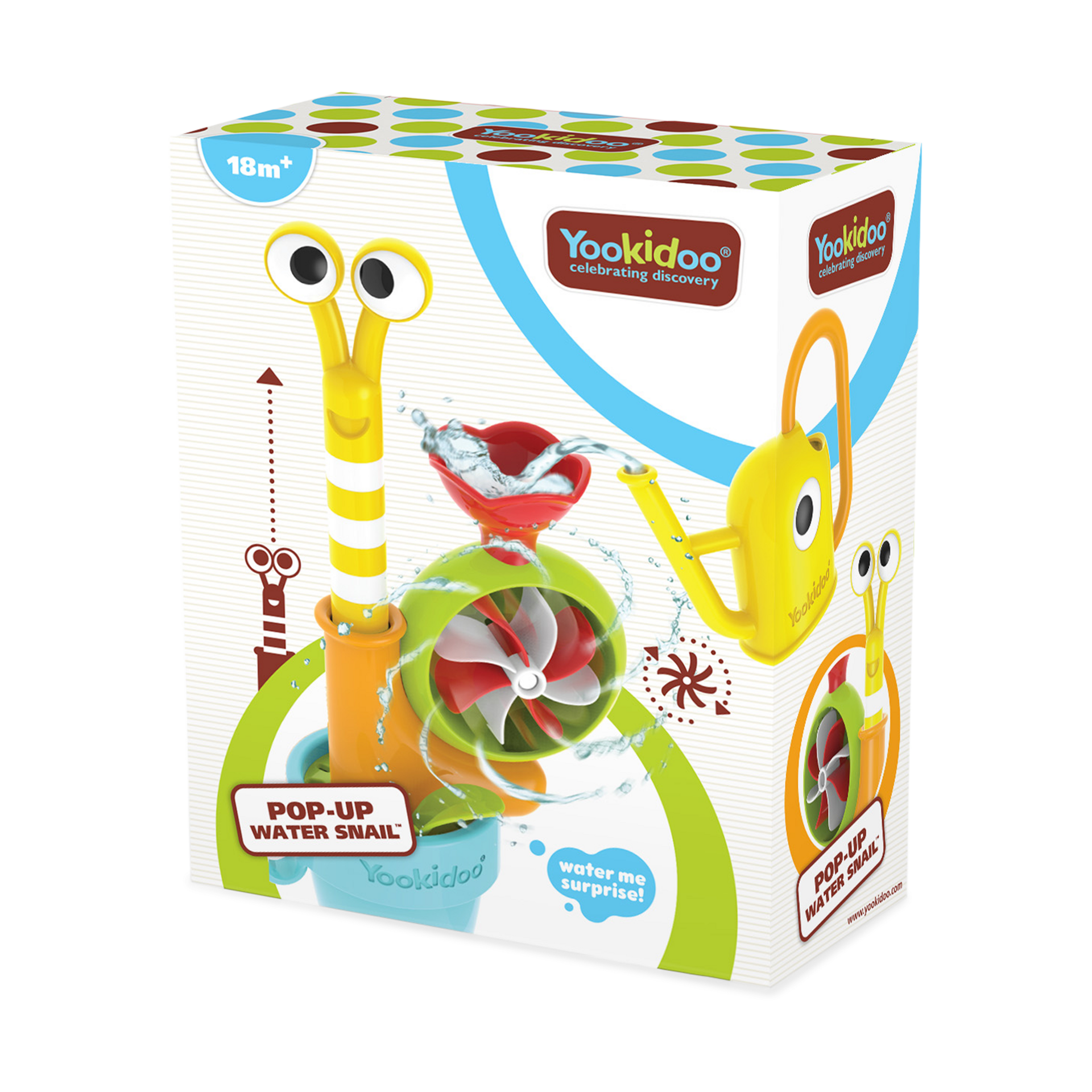 Yookidoo Pop-Up Water Snail.