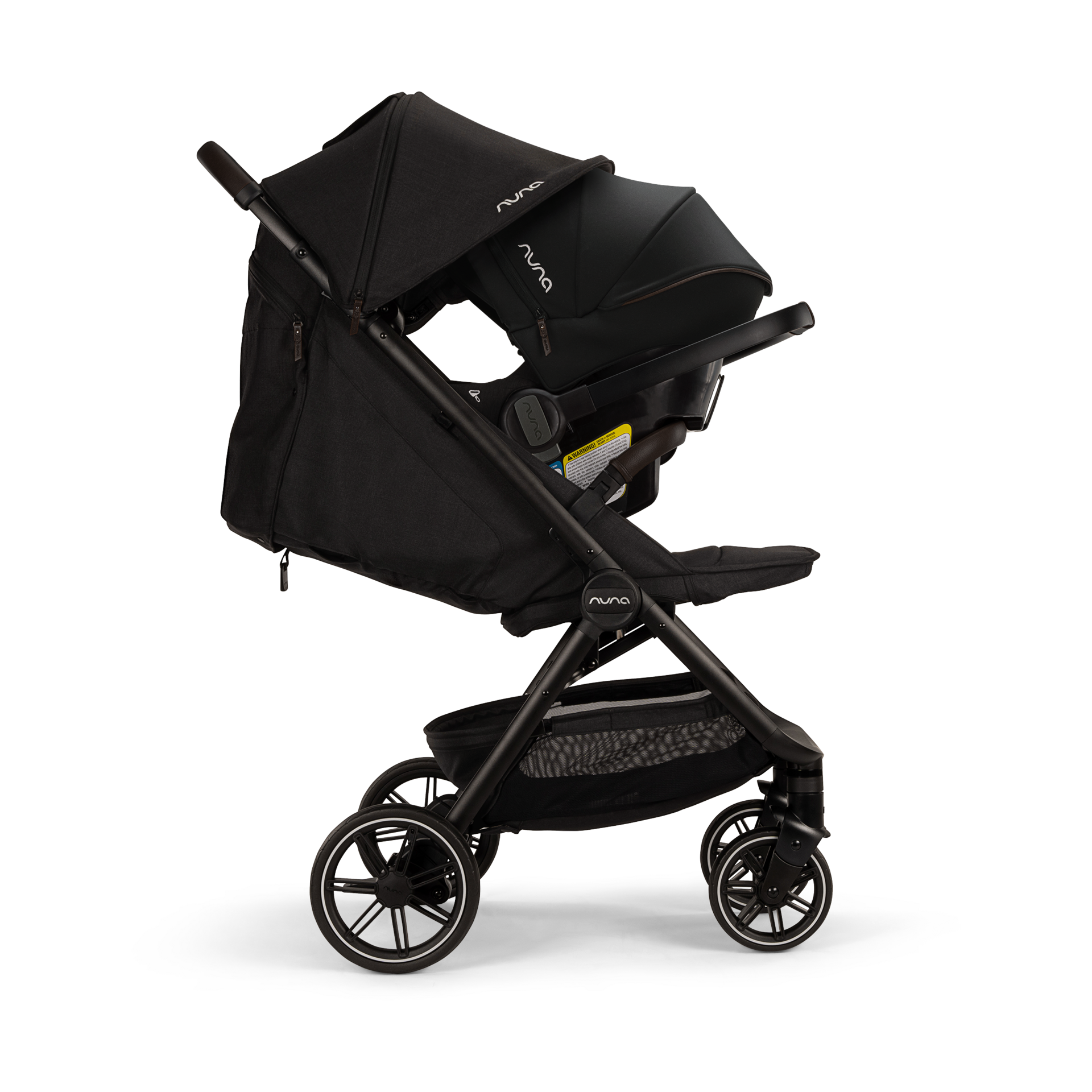 Nuna TRVL lx + PIPA urbn - Caviar/Chocolate.