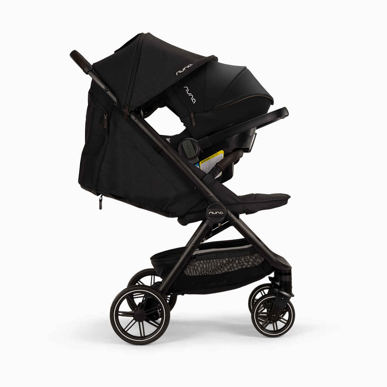 Nuna TRVL lx + PIPA urbn - Caviar/Chocolate.