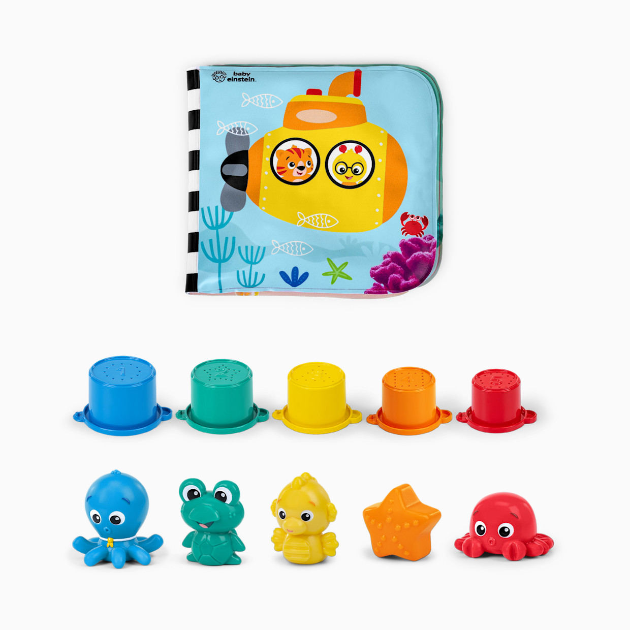 Baby Einstein Opus Bath Pals 11-Piece Bath Gift Set.