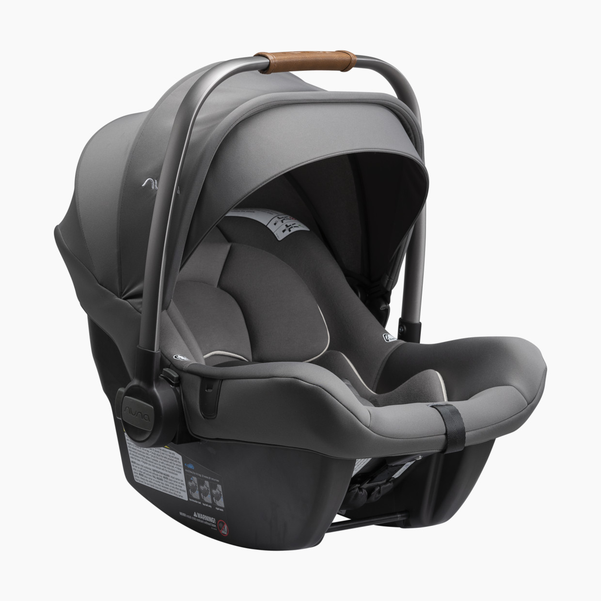 Nuna Pipa Lite R Infant Car Seat with RELX Base - Granite.