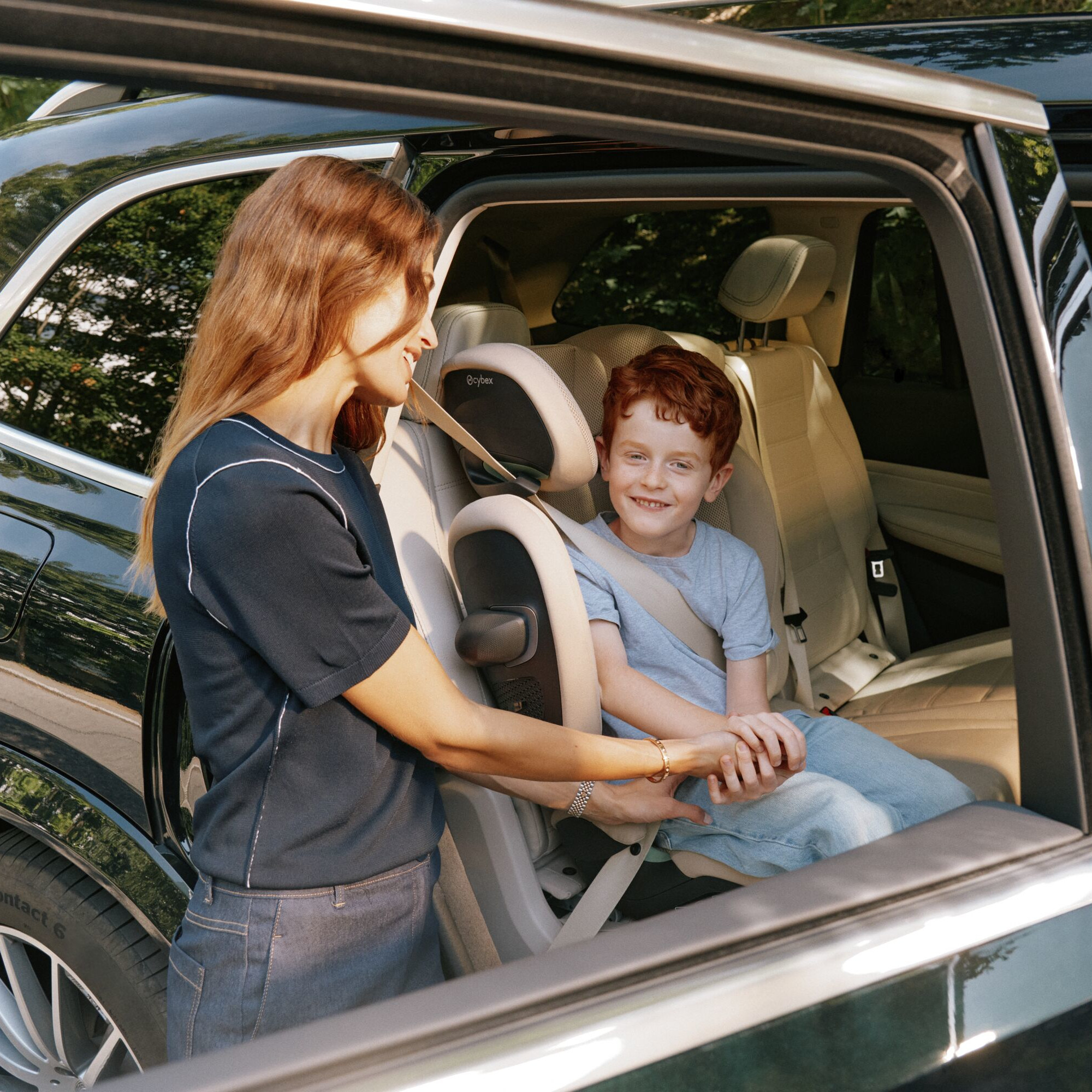 Cybex Solution G2 Folding Travel High-Back Booster.