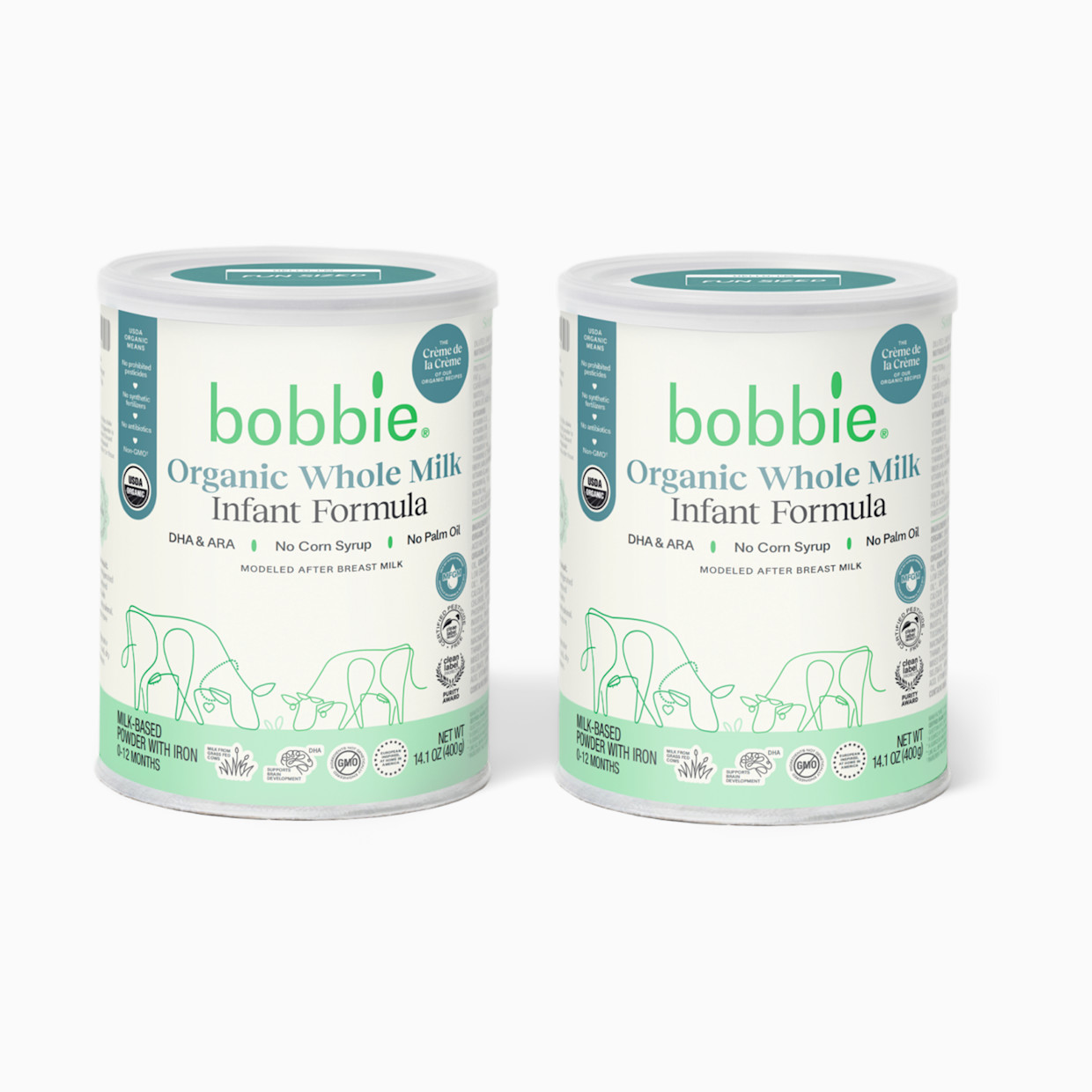 Bobbie Organic Whole Milk Infant Formula - 2.