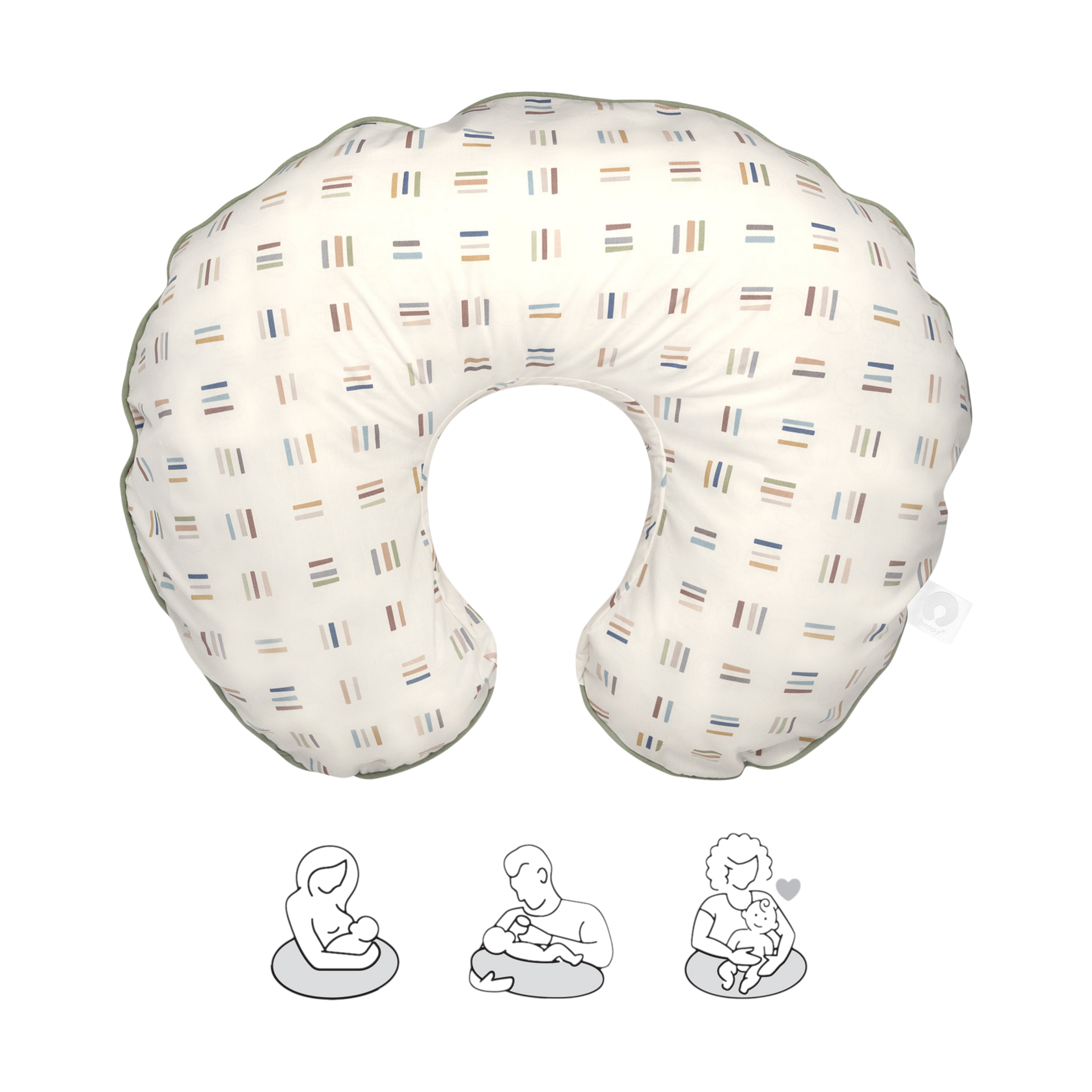 Boppy Boppy x Babylist Organic Original Support Nursing Pillow Cover - Swatch Card.